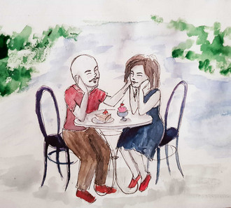 The ''Cuddlies'' on a date