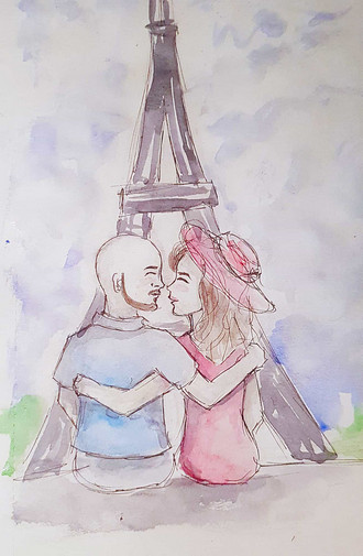 The ''Cuddlies'' on a romantic getaway in Paris