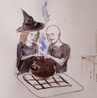 The ''Cuddlies'' are cooking a potion